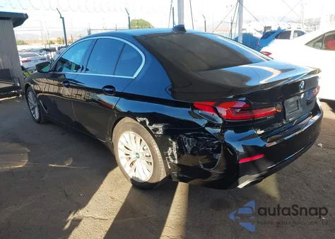 2021 BMW 530I z USA, uszkodzony, nr VIN WBA53BH09MWW97326